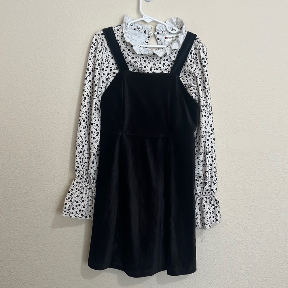 Black and white FALL matching set outfit